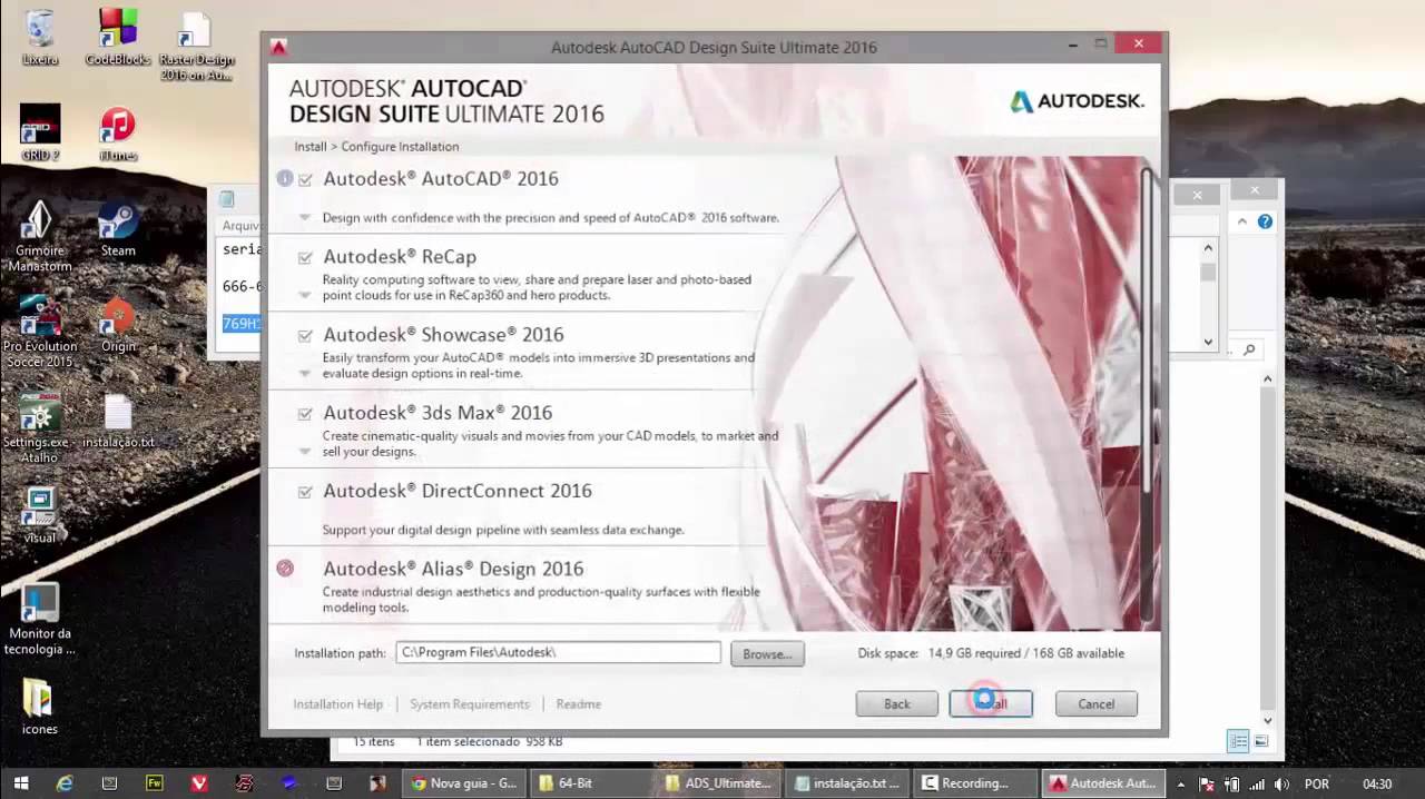 how to activate autocad